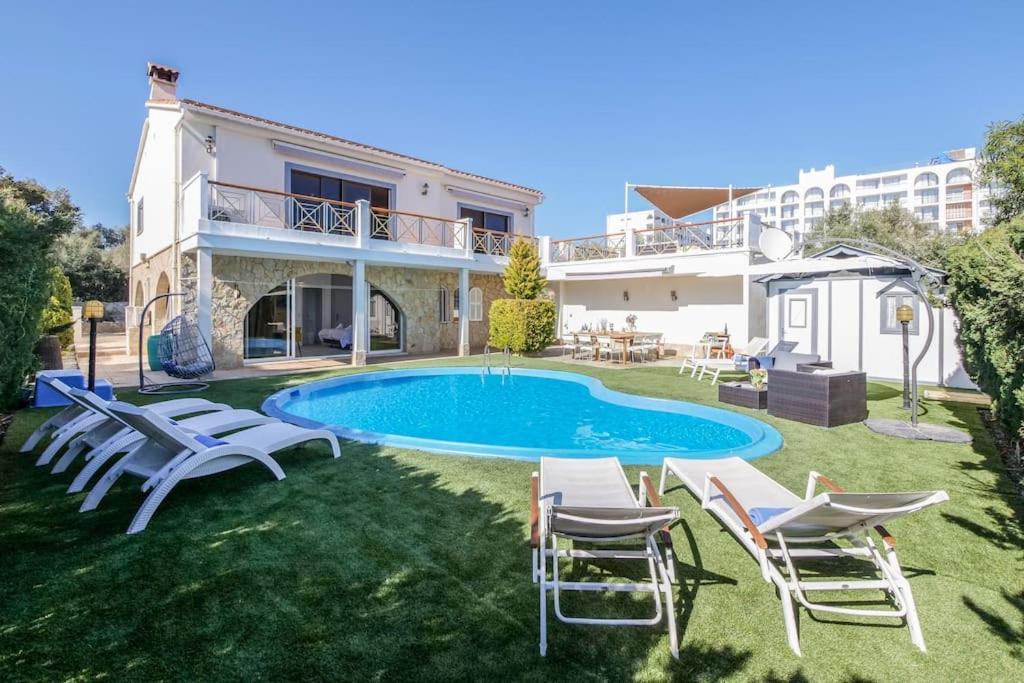 Moderne Villa, Pool+Meerblick,Schnelles Wifi,Klima カラス・デ・マヨルカ エクステリア 写真
