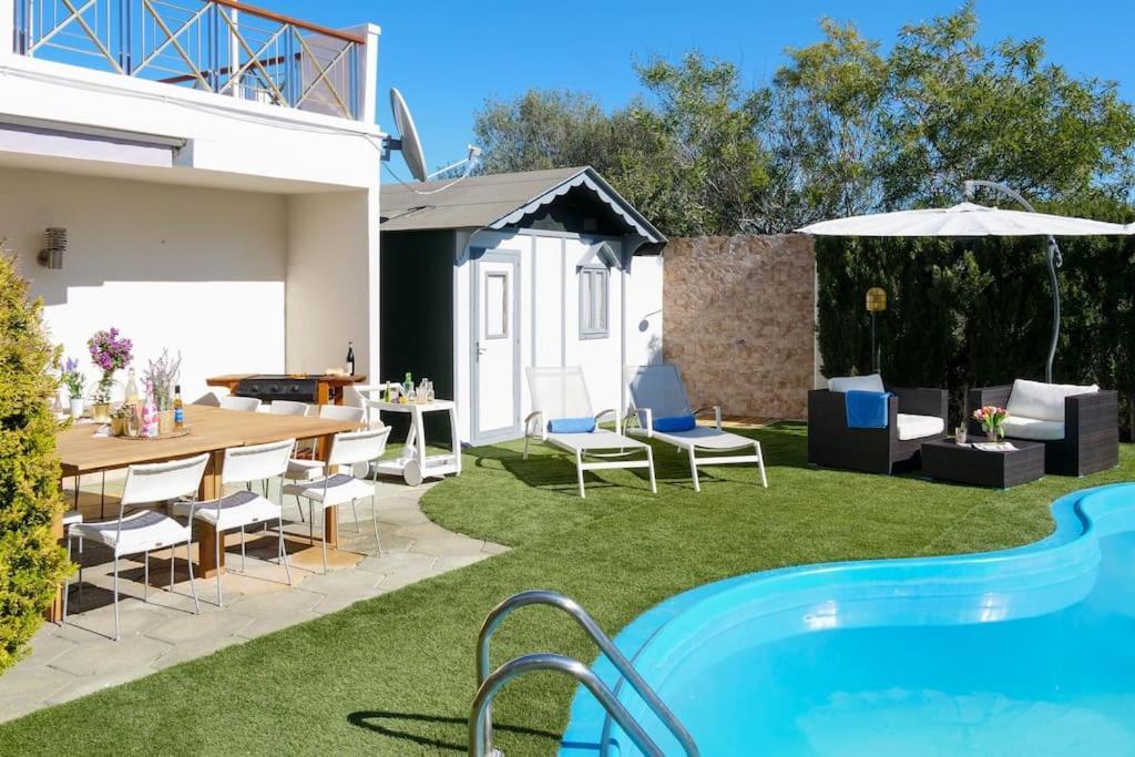 Moderne Villa, Pool+Meerblick,Schnelles Wifi,Klima カラス・デ・マヨルカ エクステリア 写真