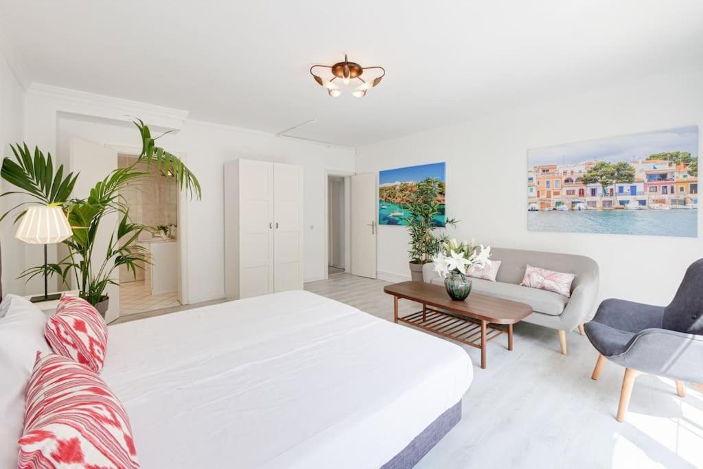 Moderne Villa, Pool+Meerblick,Schnelles Wifi,Klima カラス・デ・マヨルカ エクステリア 写真