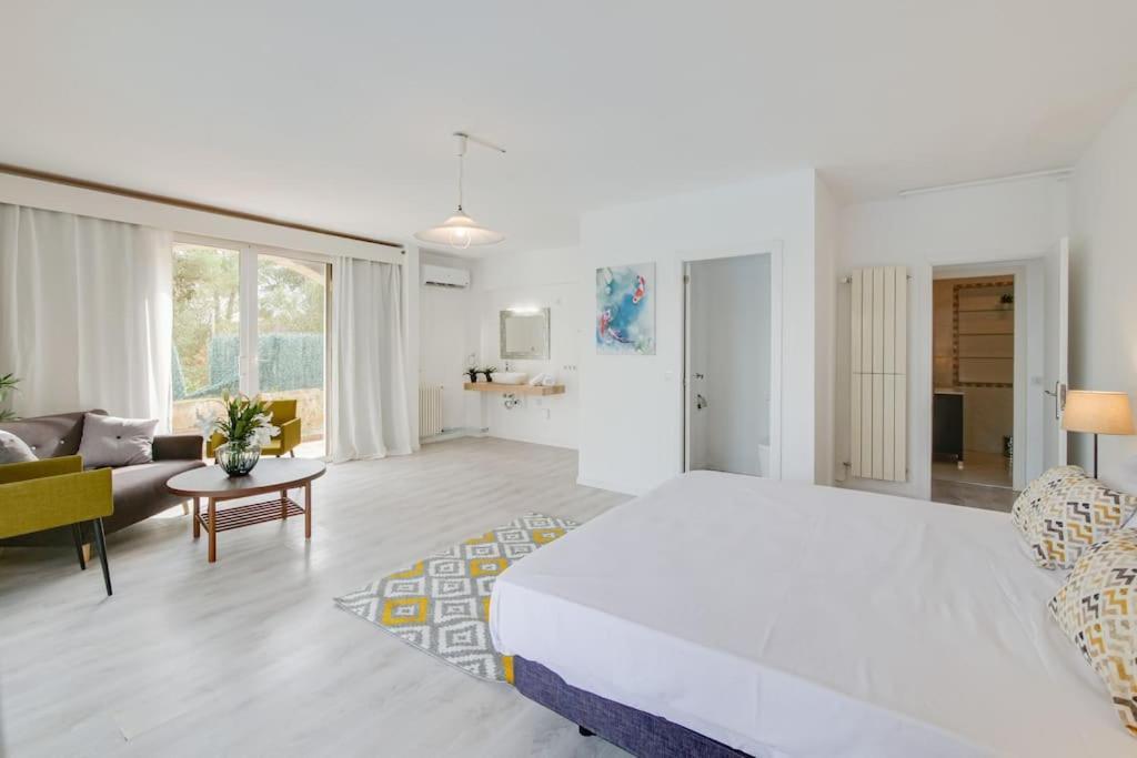 Moderne Villa, Pool+Meerblick,Schnelles Wifi,Klima カラス・デ・マヨルカ エクステリア 写真