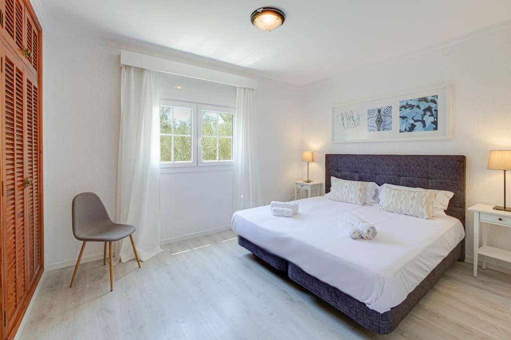 Moderne Villa, Pool+Meerblick,Schnelles Wifi,Klima カラス・デ・マヨルカ エクステリア 写真